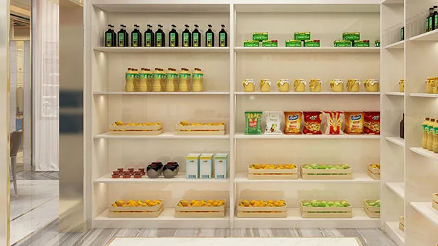 خزانة الطعام المنزلية