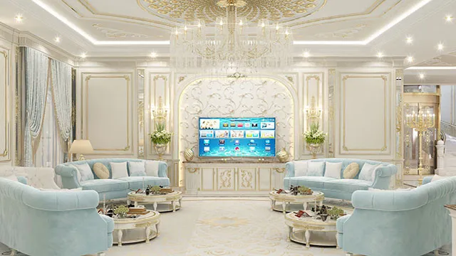 Spacious sitting room