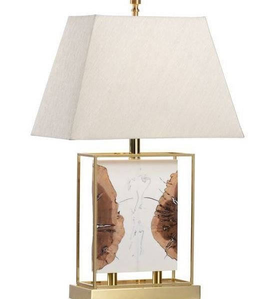 Современные дизайнерские настольные лампы