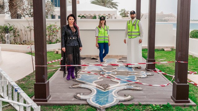 Дизайн и отделка мраморных полов