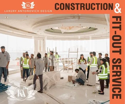 Отделка интерьеров в ОАЭ под ключ — люксовый фит-аут