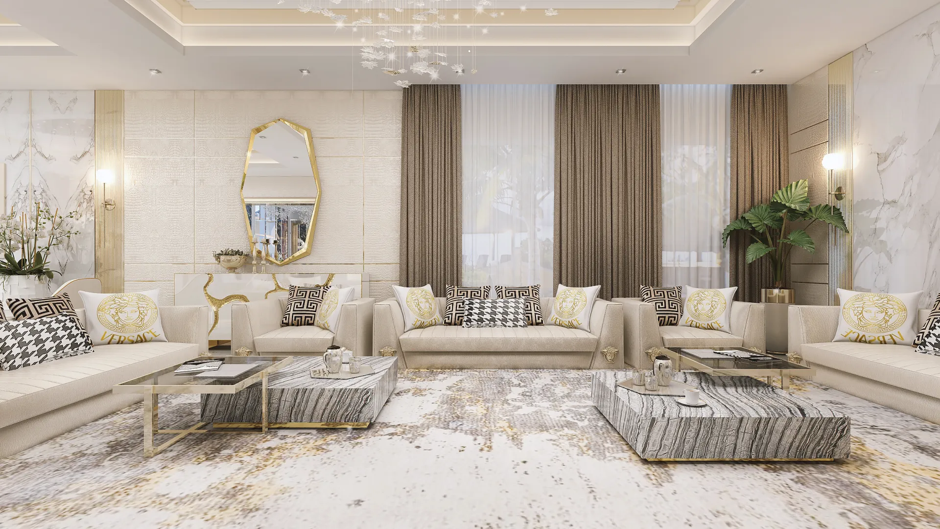 Sophisticated living room design