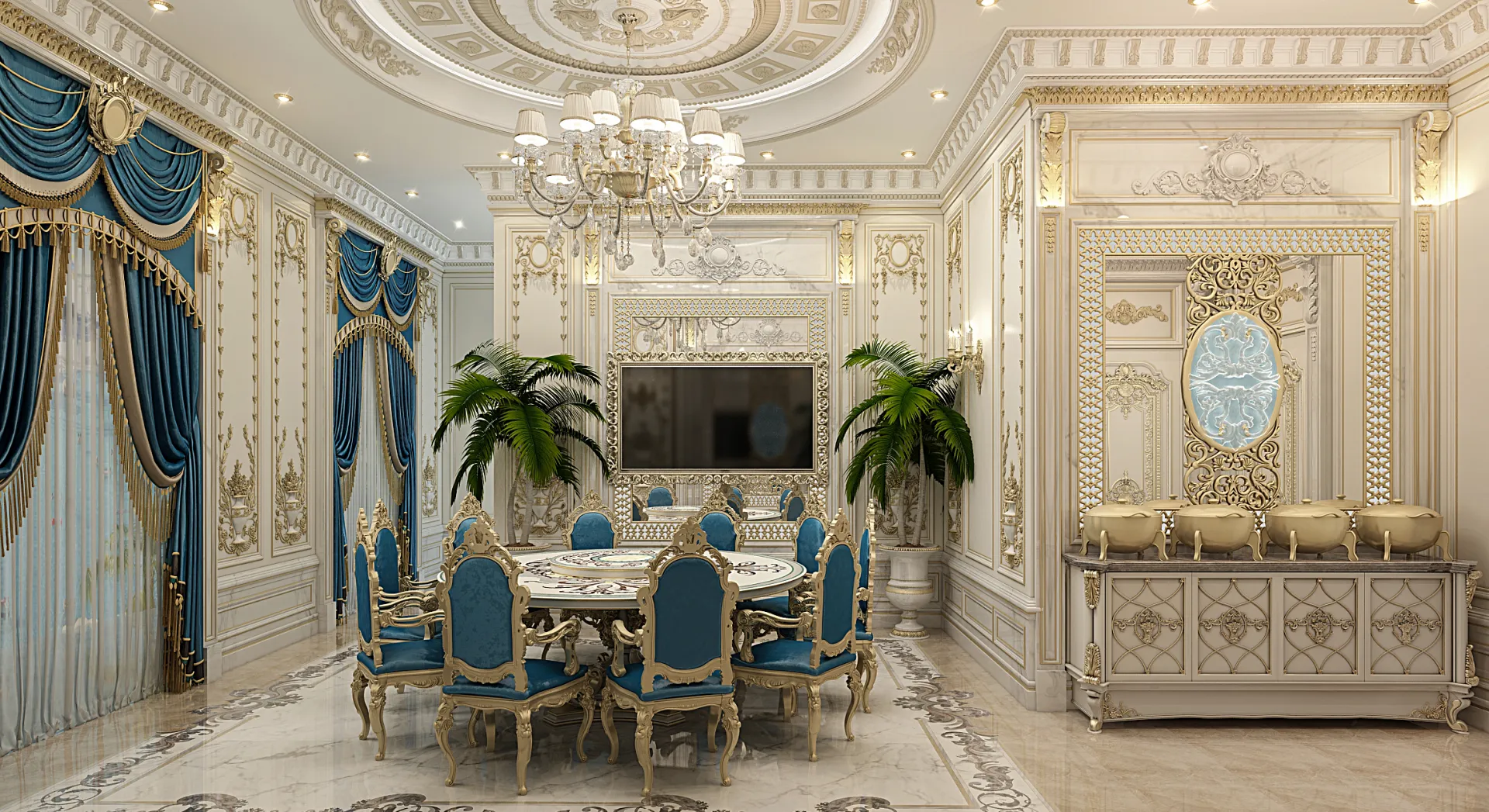 Fabulously Attractive Classical Dining Room Designs
