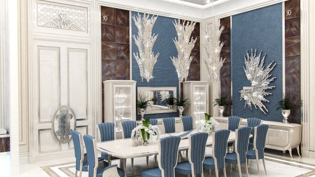 OPULENCE DESIGN FOR LUXURY DINING ROOM