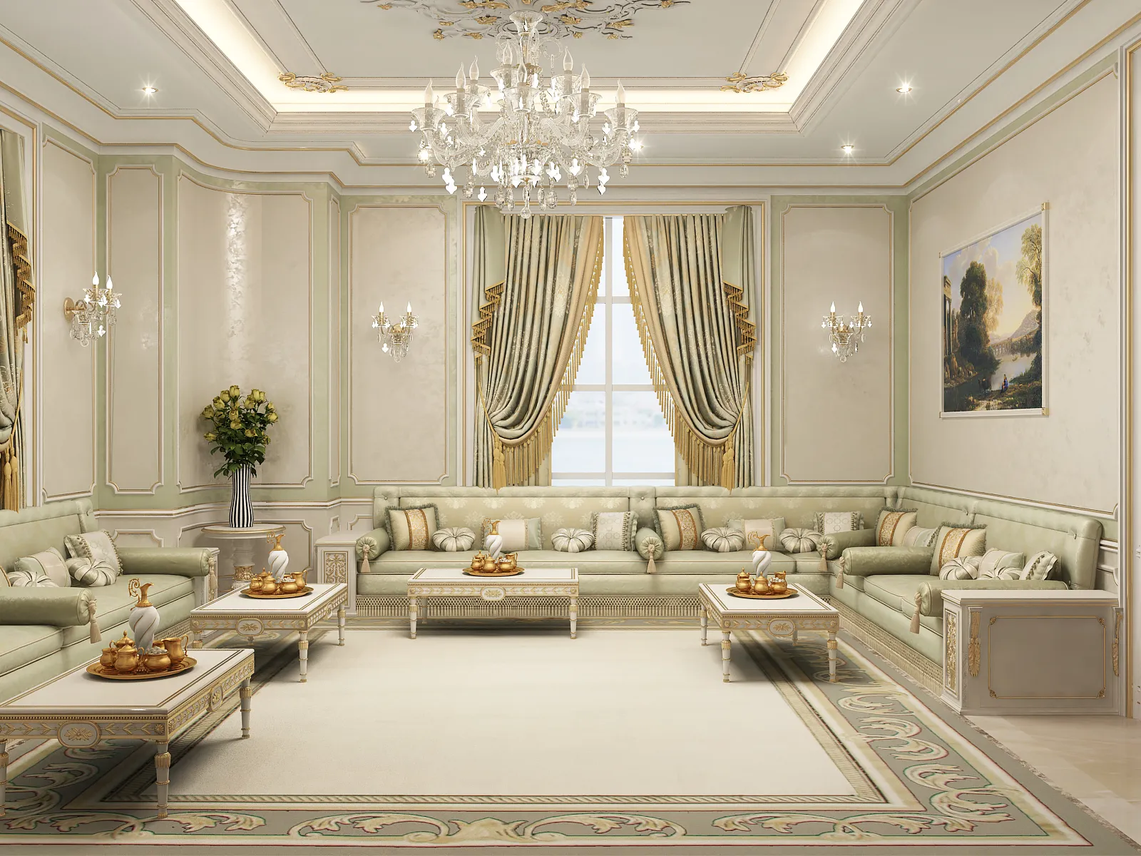 Majlis Interior Design in Dubai