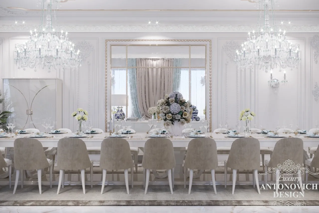 Most Luxurious Classical Dining Room Design
