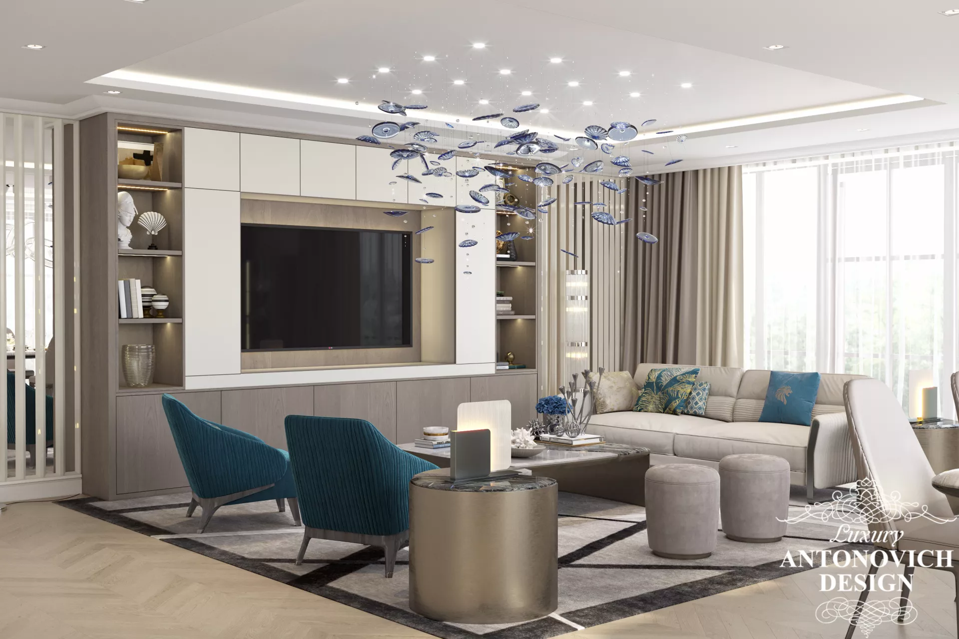 Noble Living Room Design