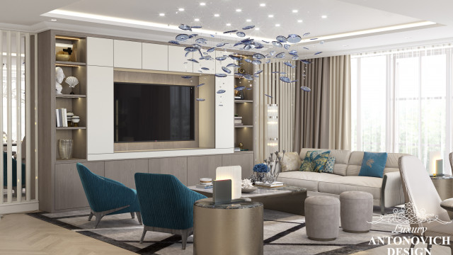 Noble Living Room Design