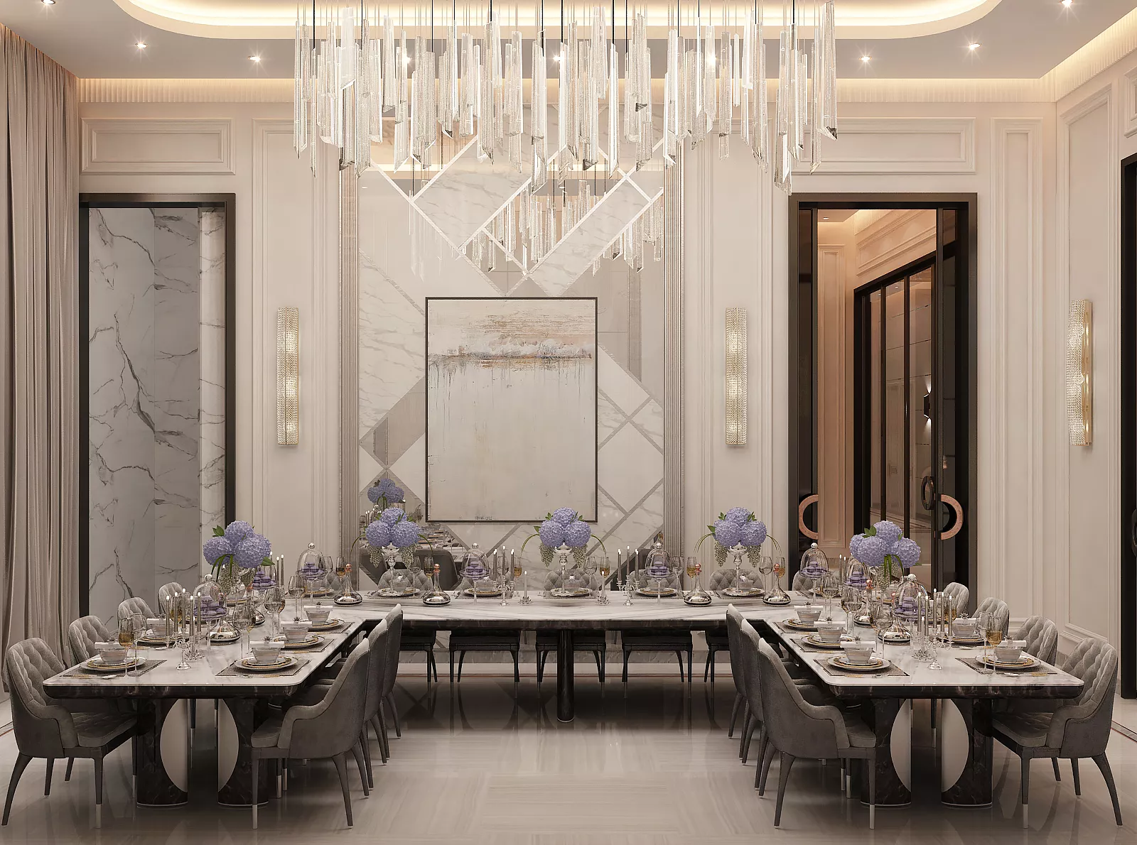 Finest Dining Room Interior Set-up