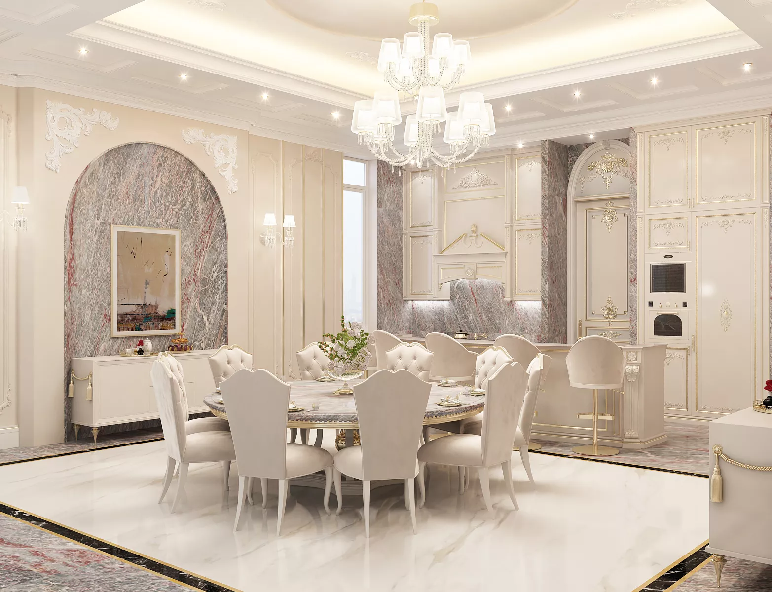 Cozy Dining Room Design