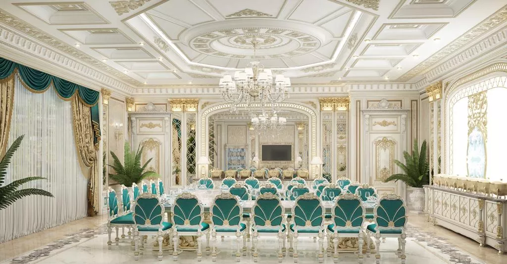 Luxury dining room design project Riyadh