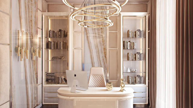 Home Office Design In Riyadh
