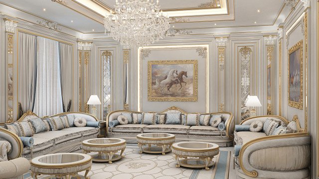 High-end Majlis Interior Design Dubai