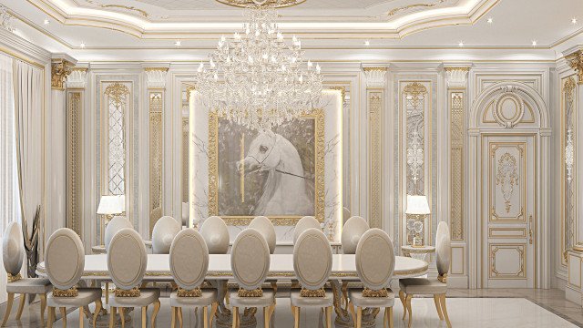 Classical Designed Royal Dining Table