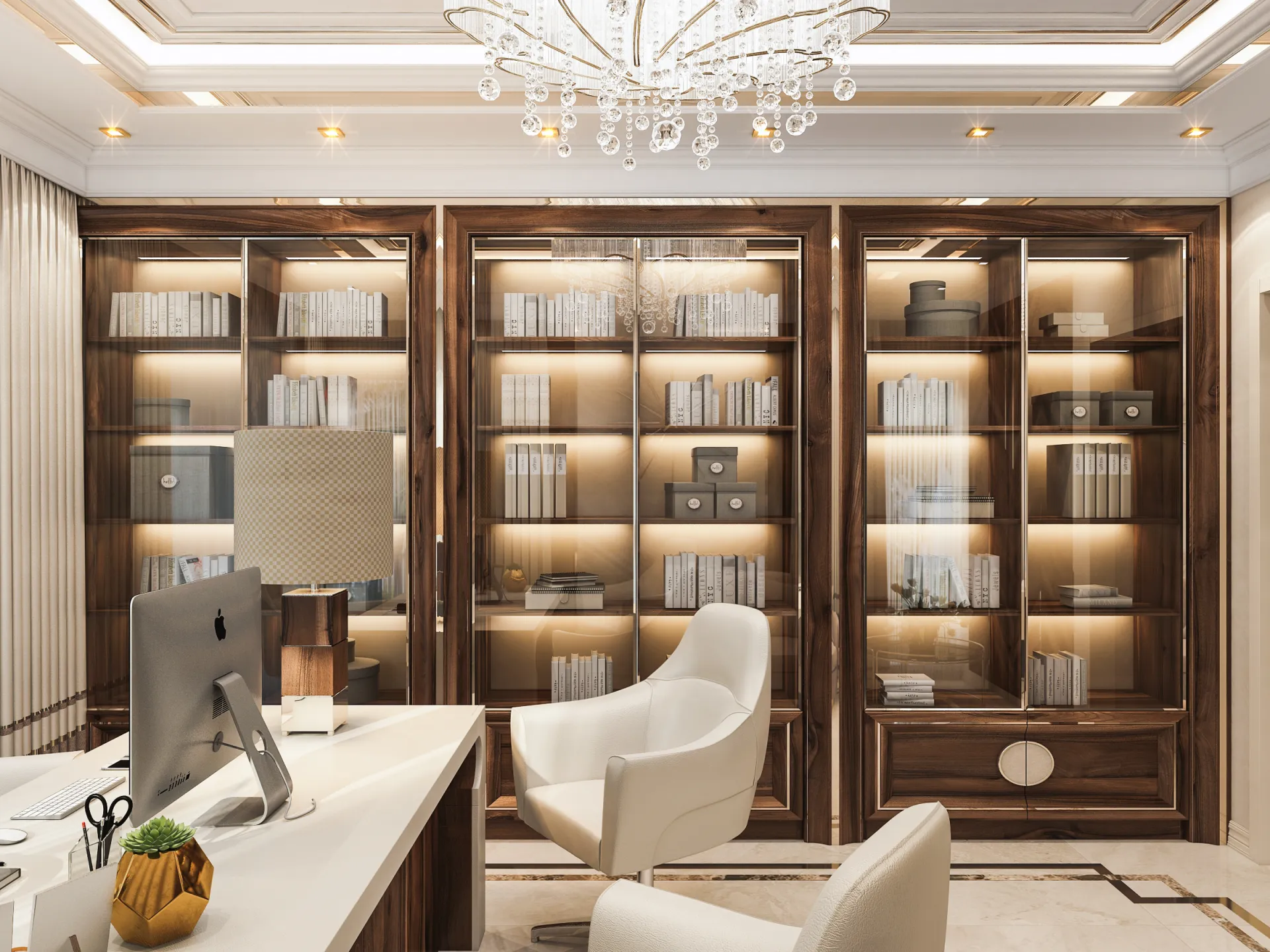 Comfortable Home Office Design