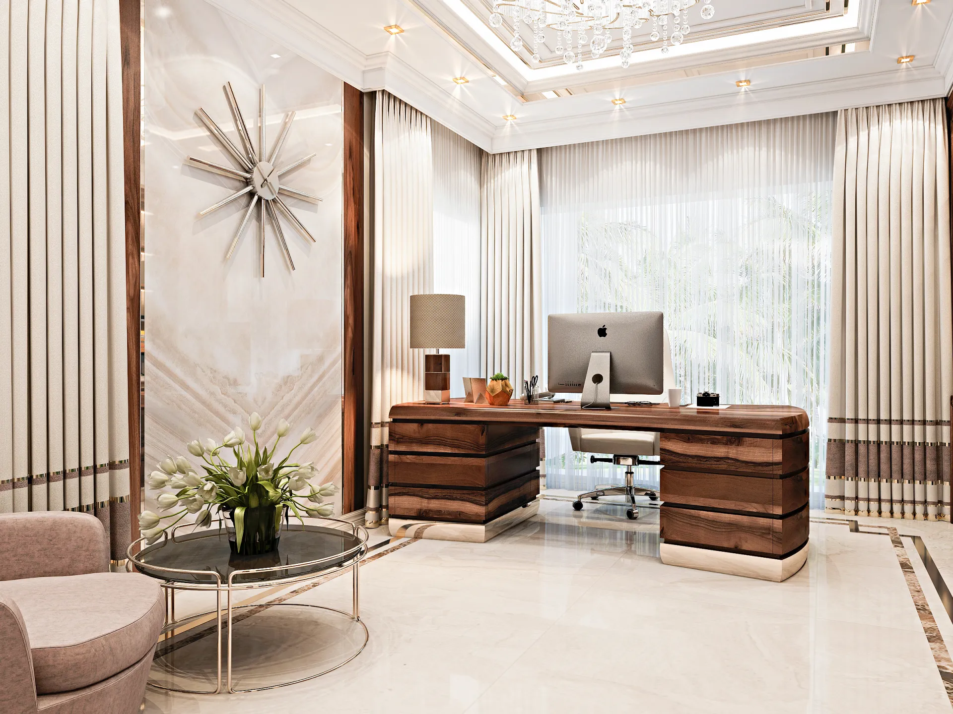 Cozy Home Office Design