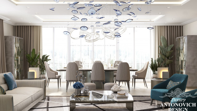 Уникальный дизайн столовой — проекты и идеи