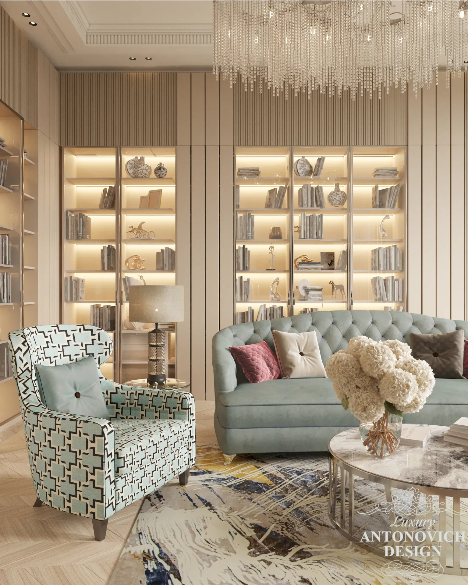 Dazzling Living Room Interior Design