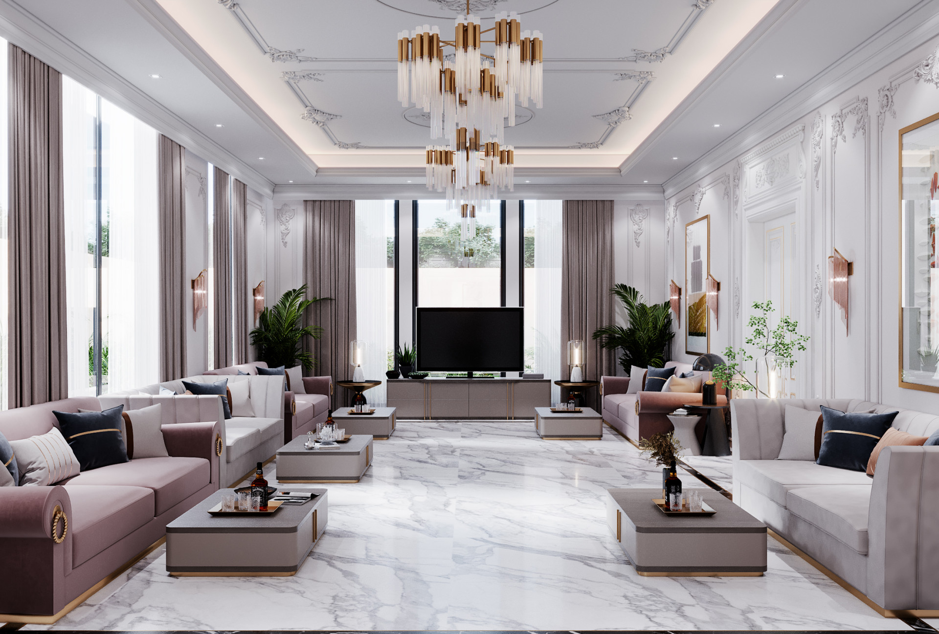 Modern Majlis Interior Design