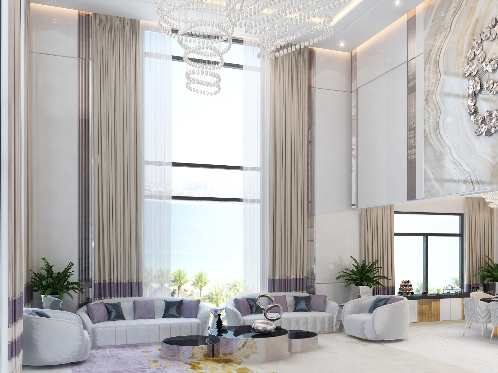 Luxurious Woman Majlis Design