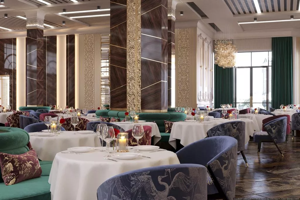Commercial Restaurant Interior Design in Saudi Arabia