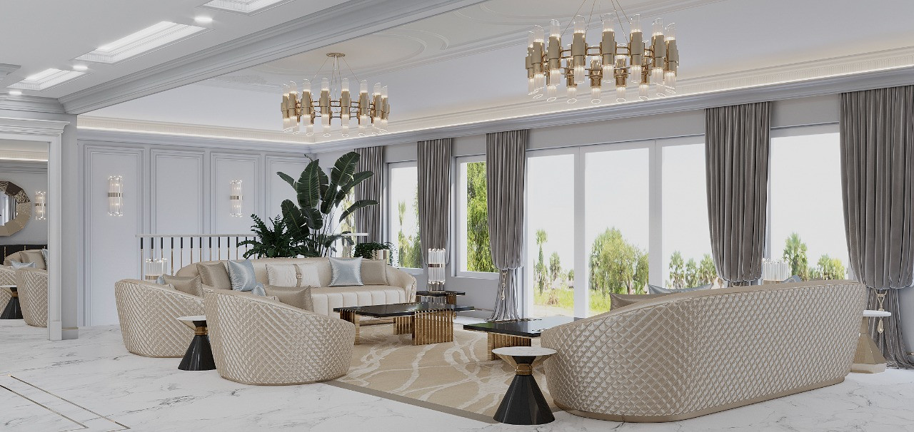 Sitting Room Interior Design for a Dubai Home