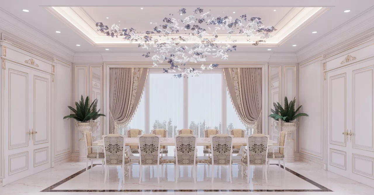 Elegant Mansion Dining Room