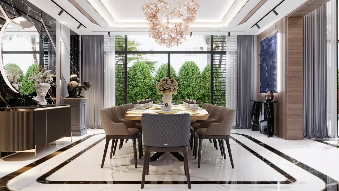 INTERIOR FIT-OUT SERVICES FOR DINING ROOM