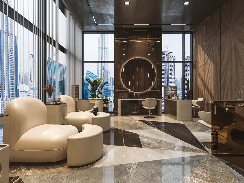 BEST FIT-OUT INTERIORS FOR OFFICE LOBBY