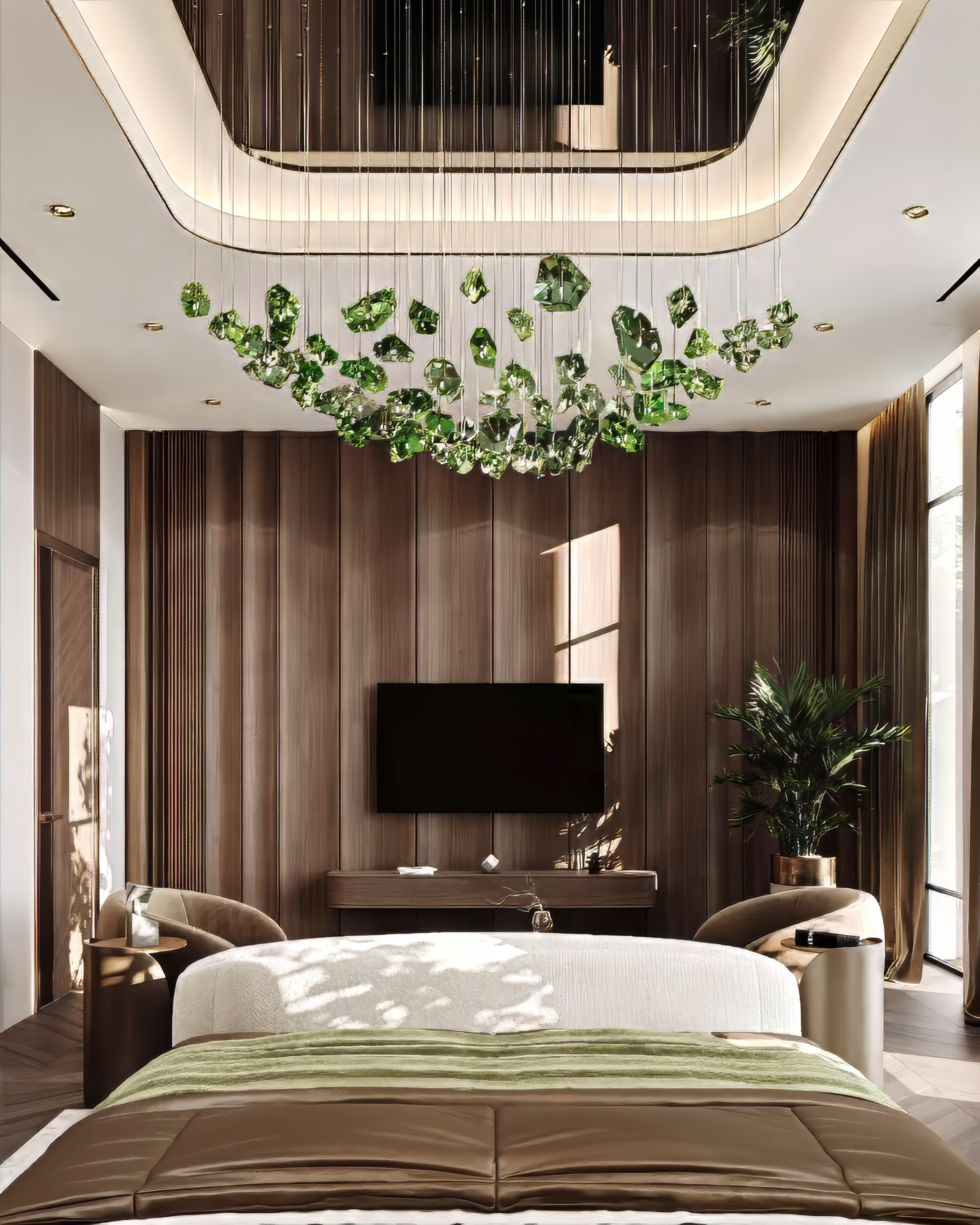 Classic Style Master Bedroom Design