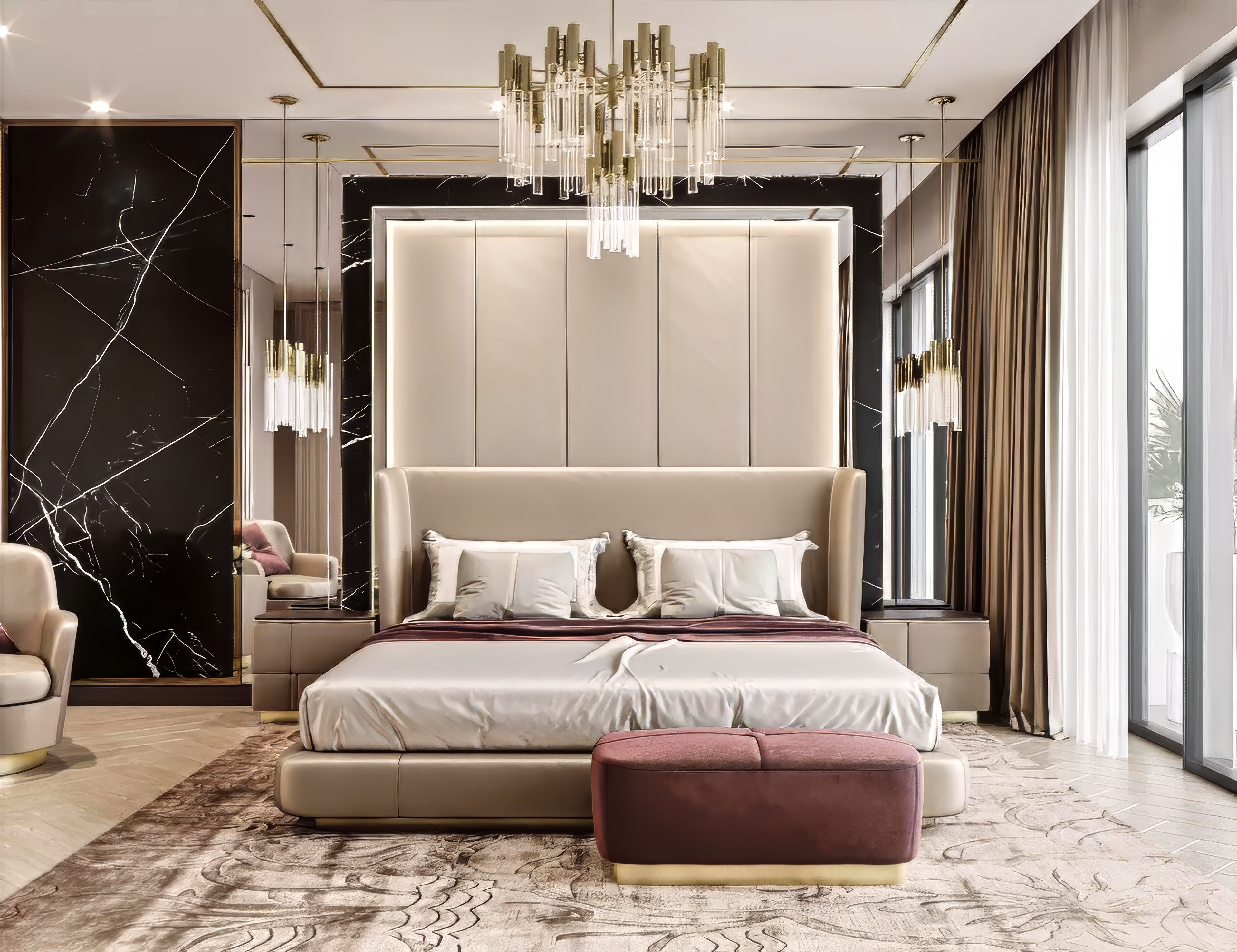 Masterbedroom interior design Nigeria