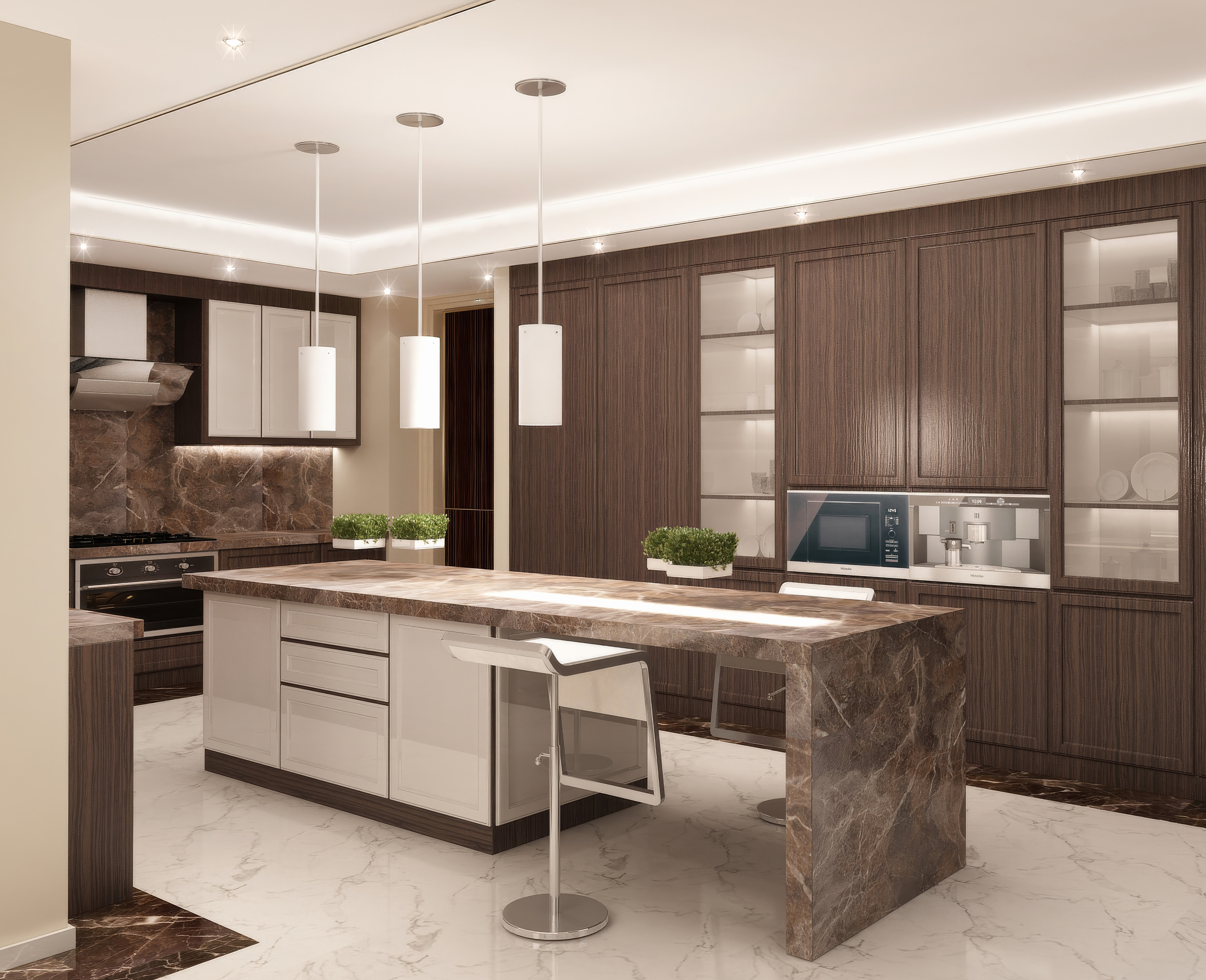 Contemporary kitchen designing