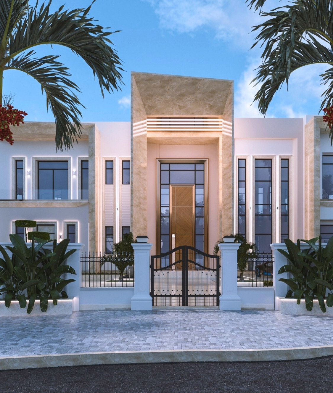 Luxury Villa Exterior Abu Dhabi