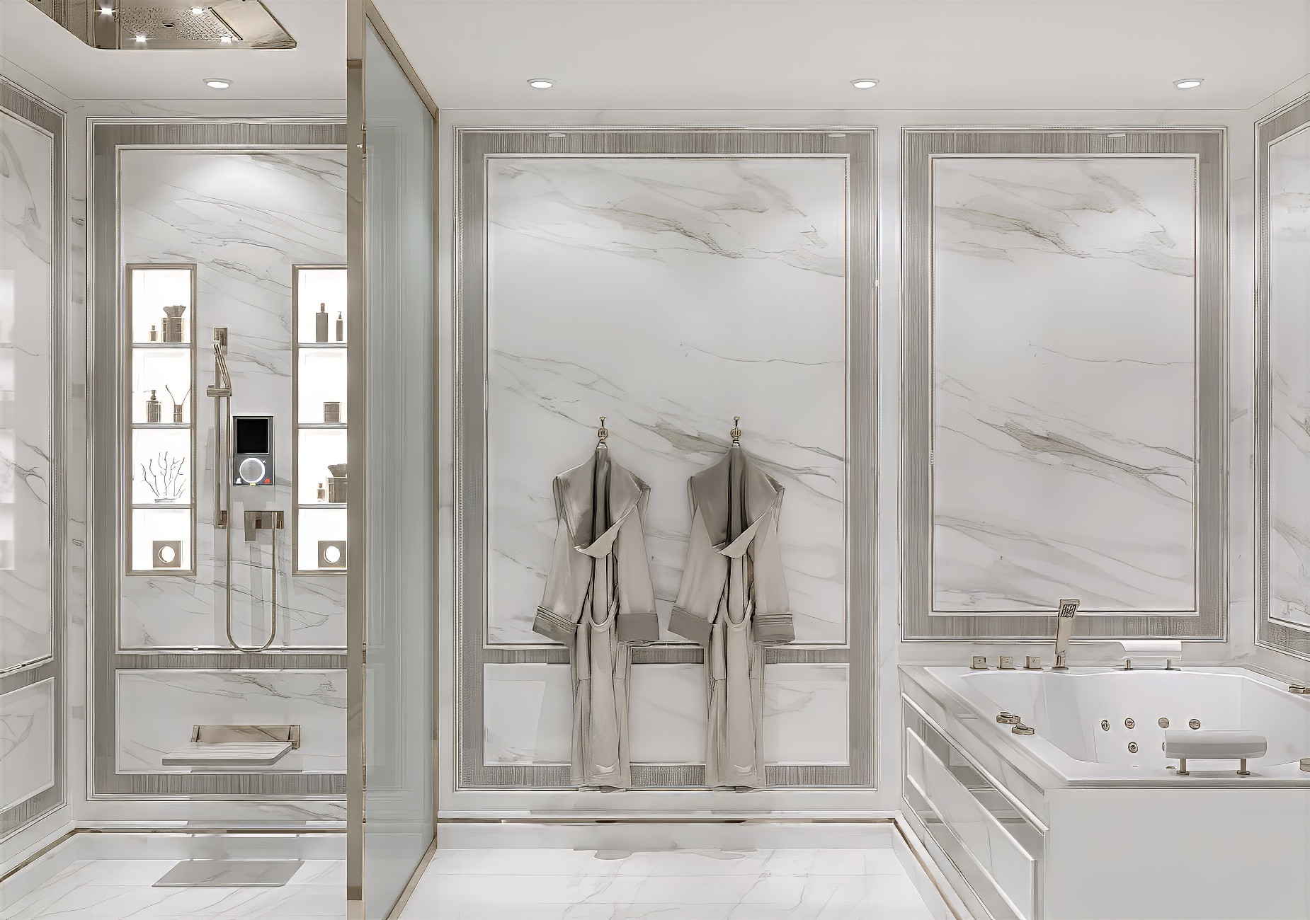 Bathroom interior decoration