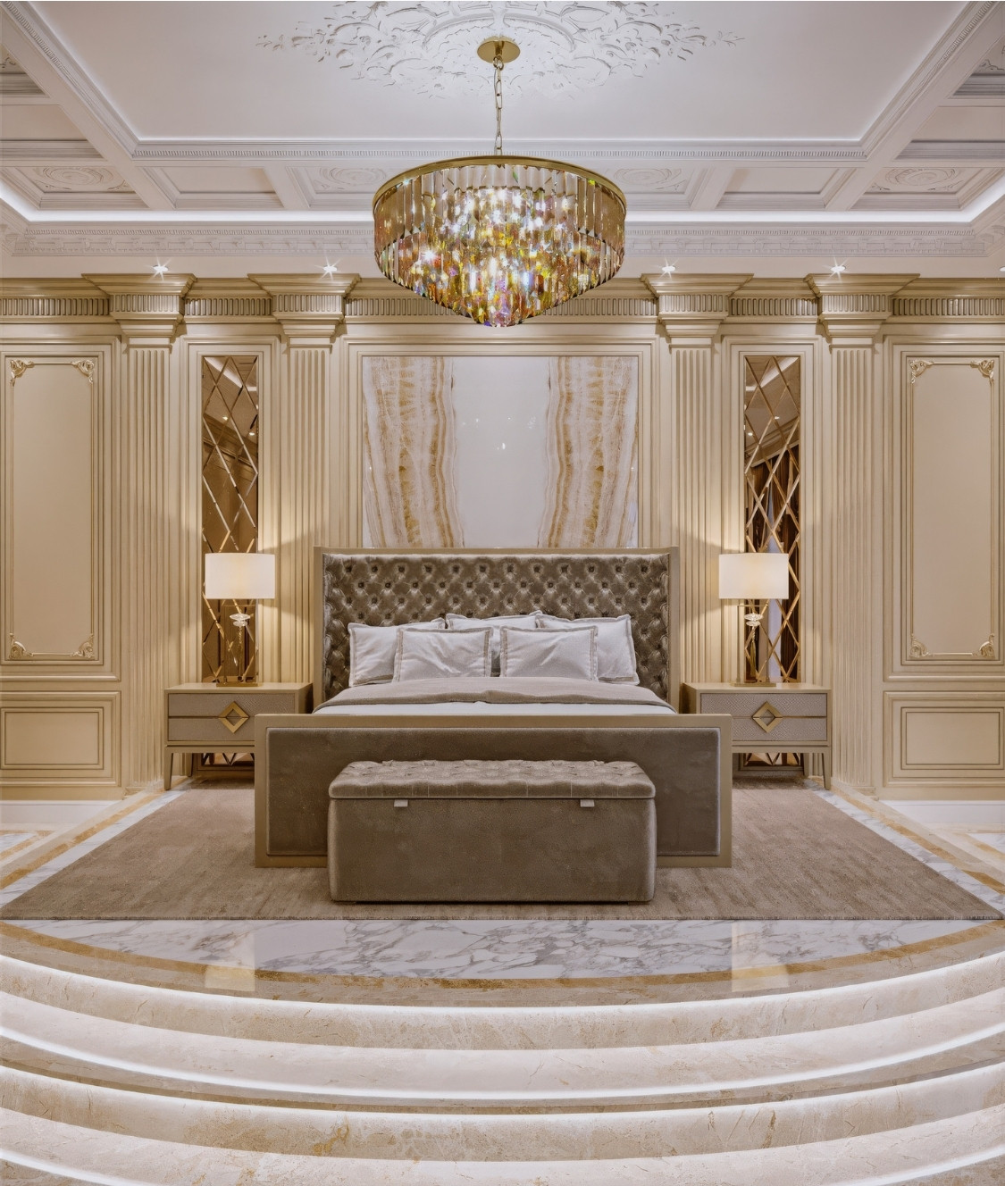 Creating the Ultimate Spacious Master Bedroom: Interior Design & Fit-out