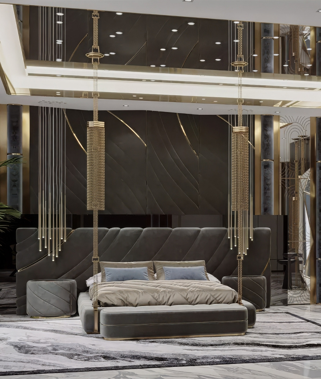 Modern Bedroom Interior Decorating