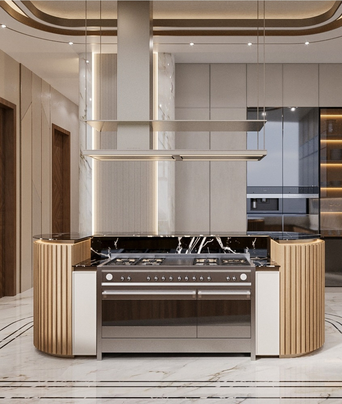 Charming Interior Kitchen