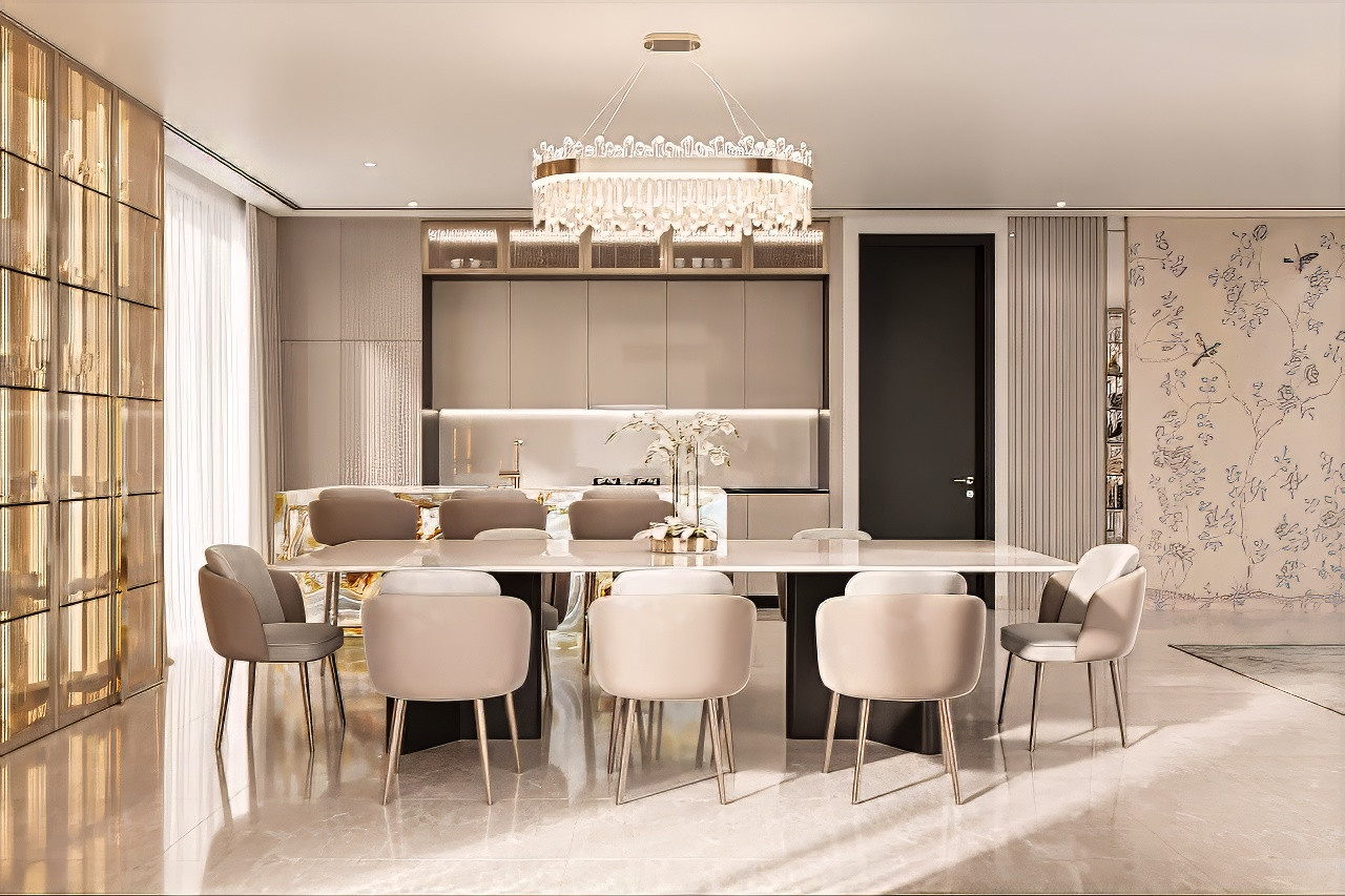 Dinning room interior UAE