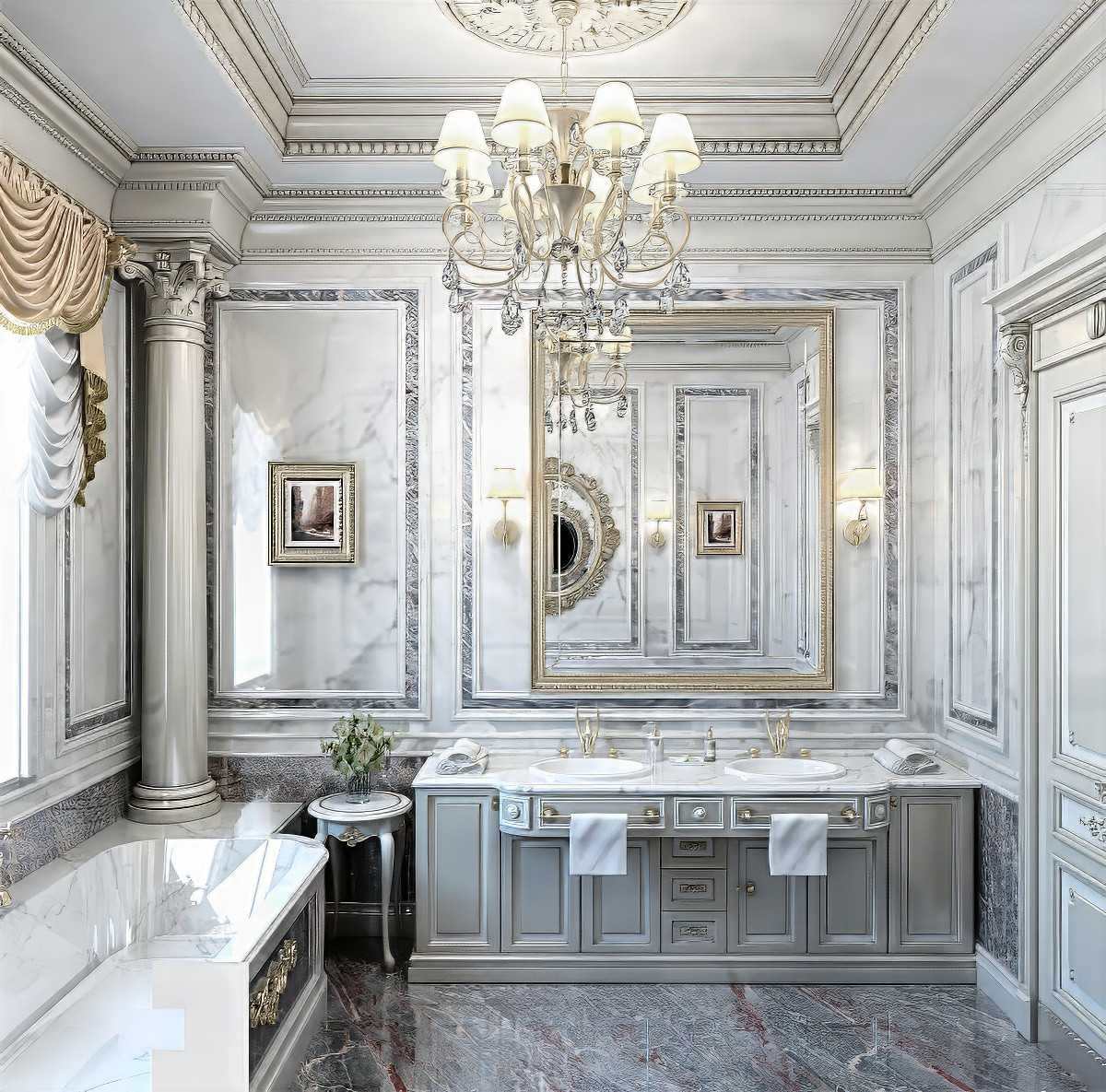 Palatial Bathroom