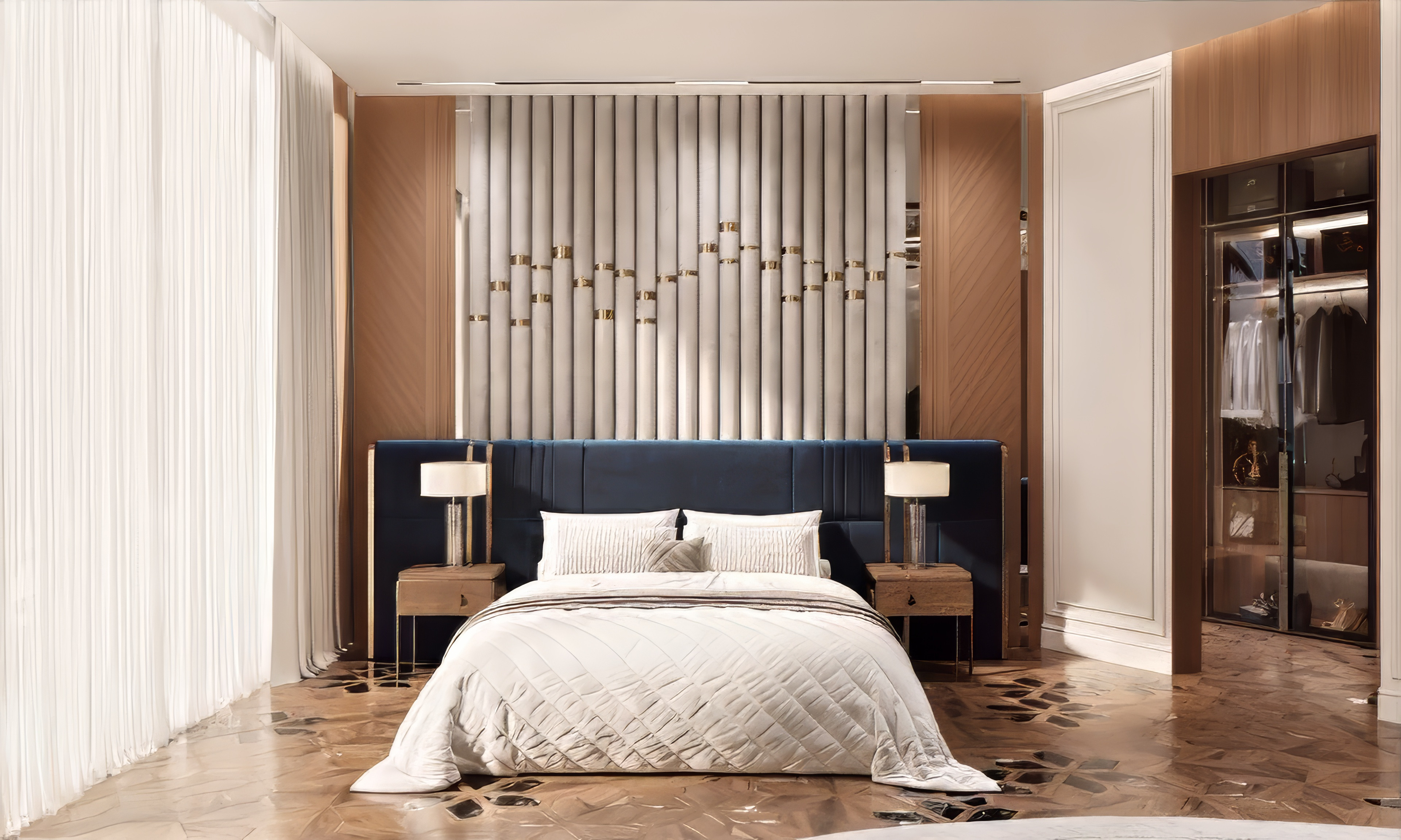 Modern bedroom designs UAE