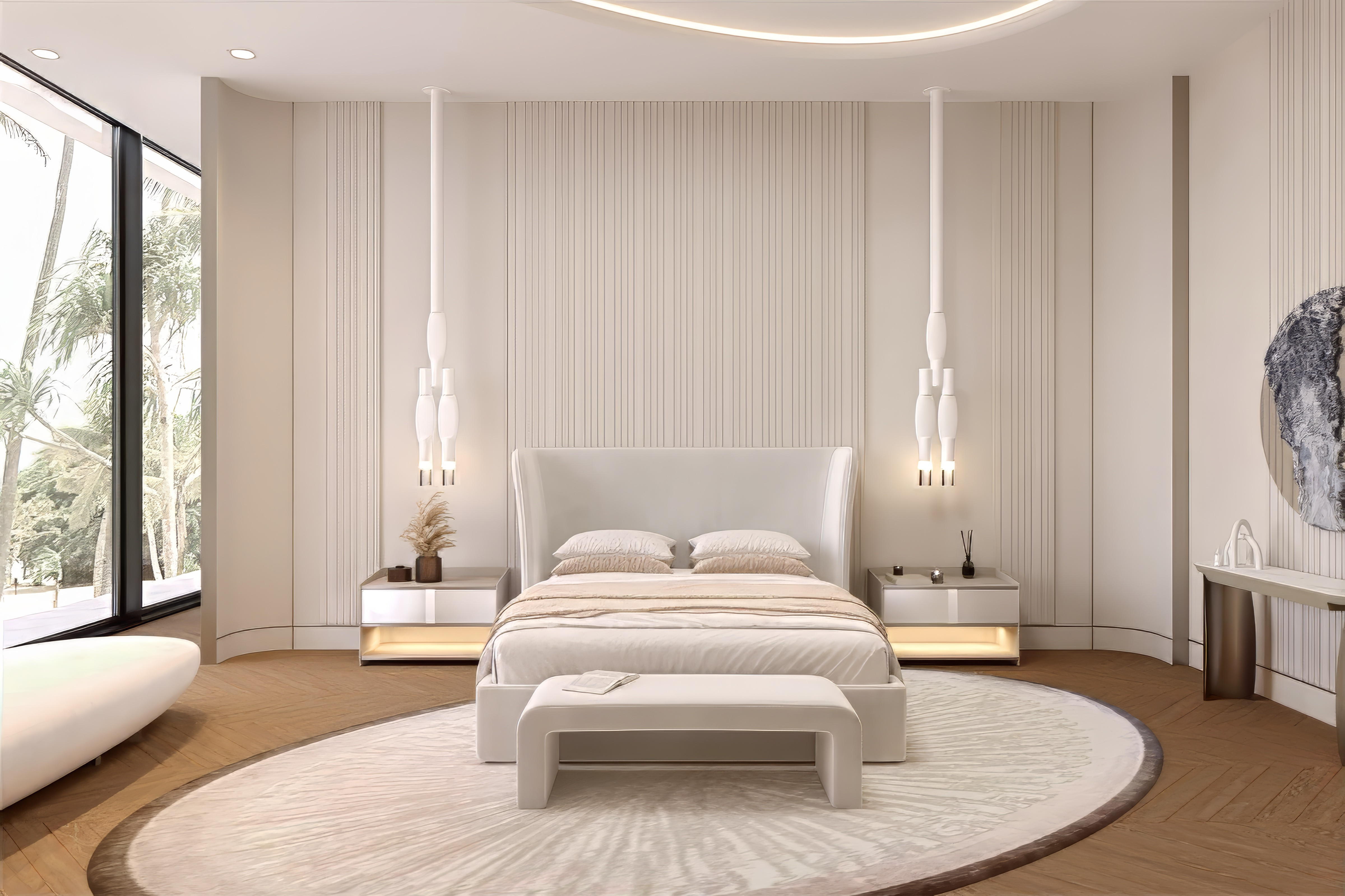 Small luxury bedroom