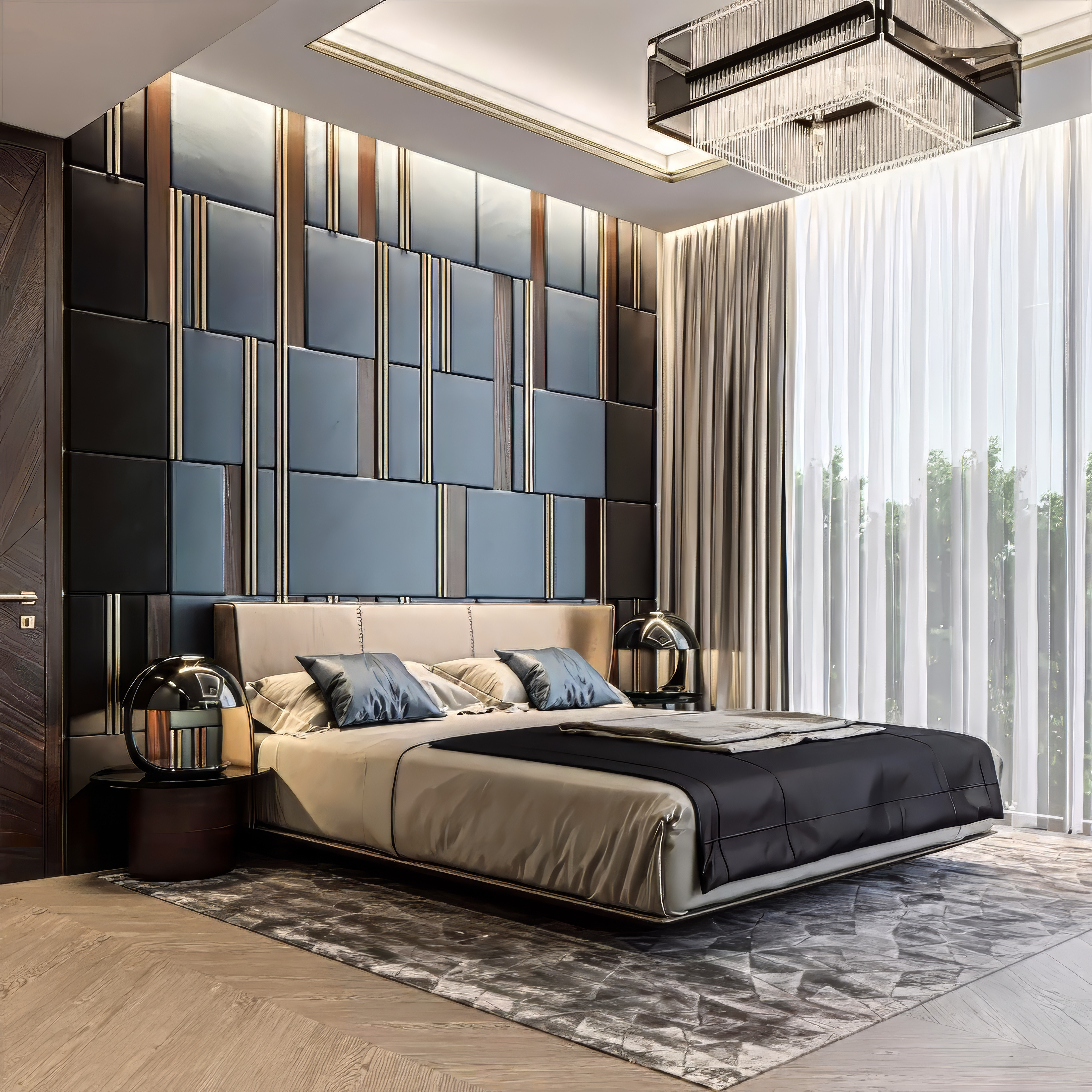 Luxury Royal Arabic Master Bedroom