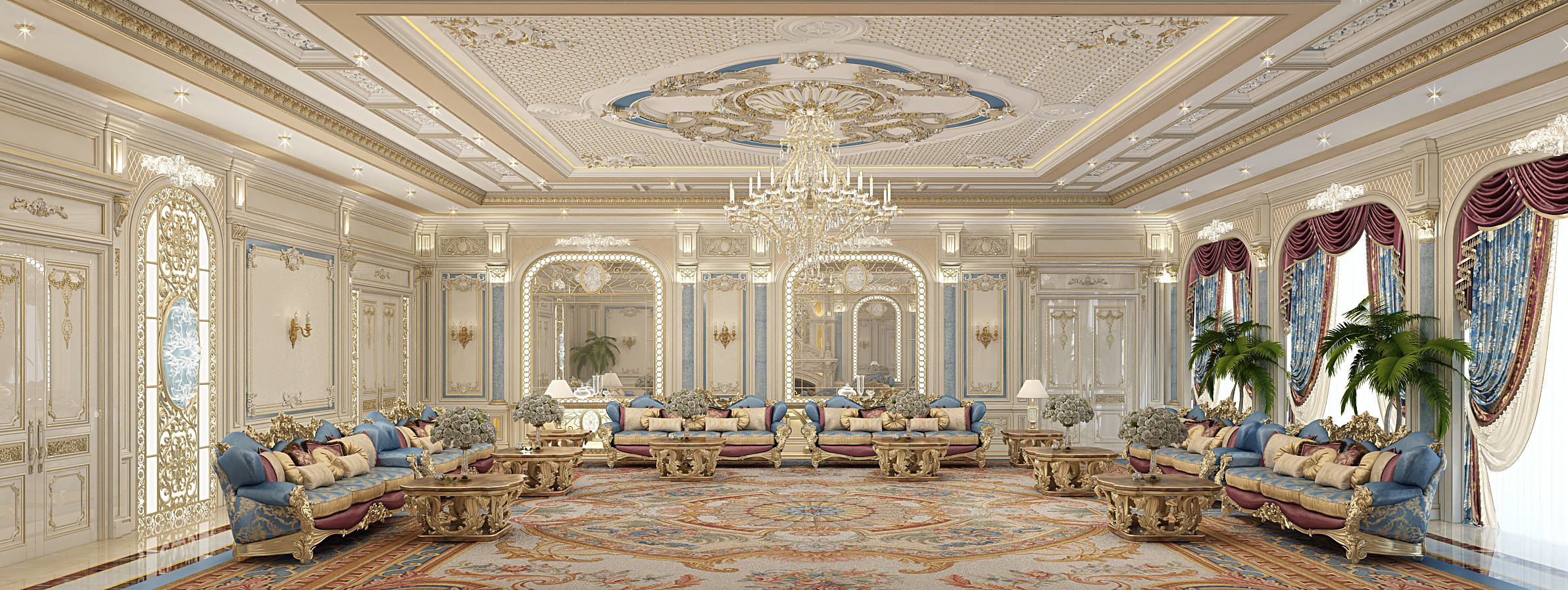 Exquisite Majlis Interior Design in Saudi Arabia