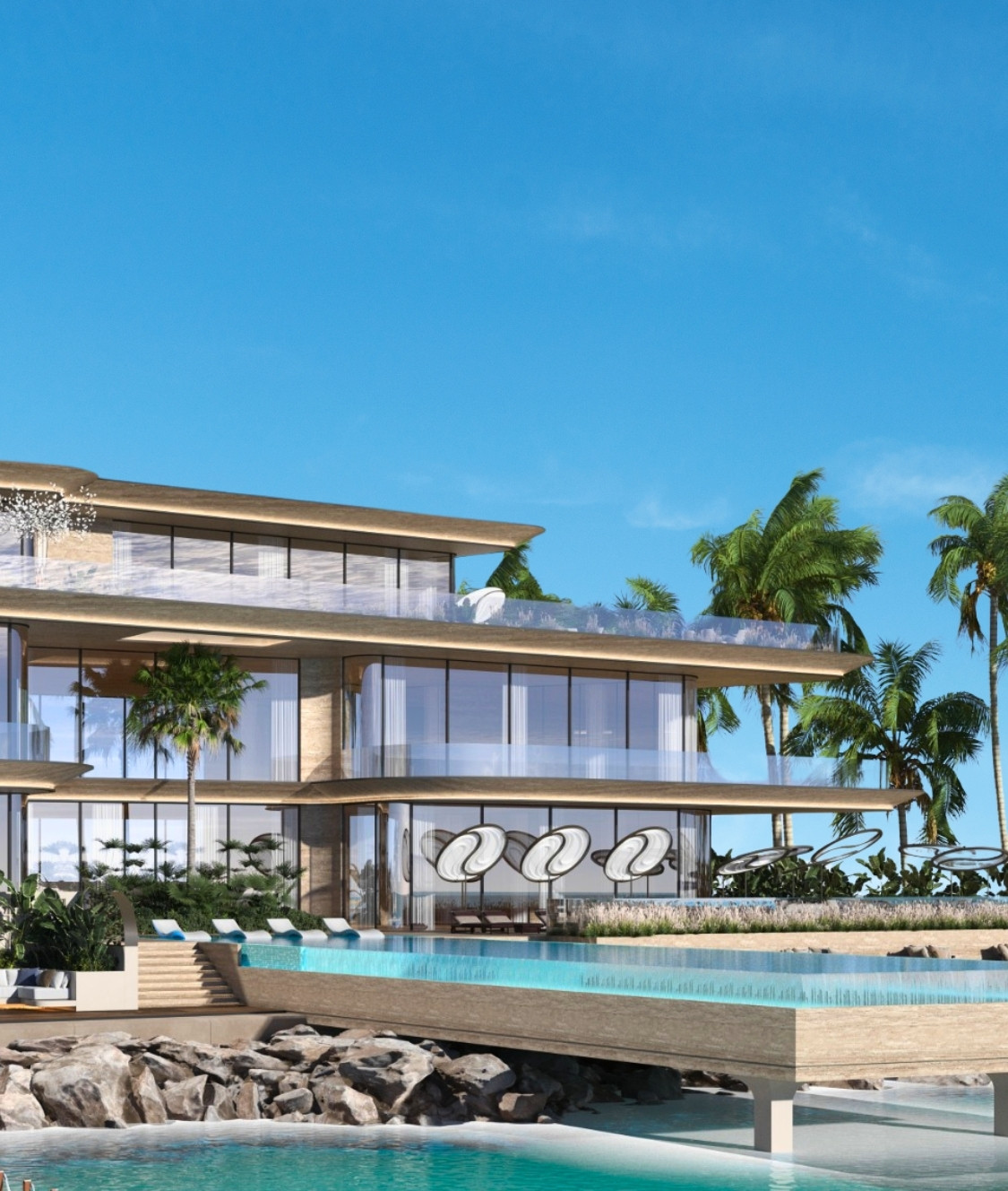 Modern Exteriors Villa Abu Dhabi