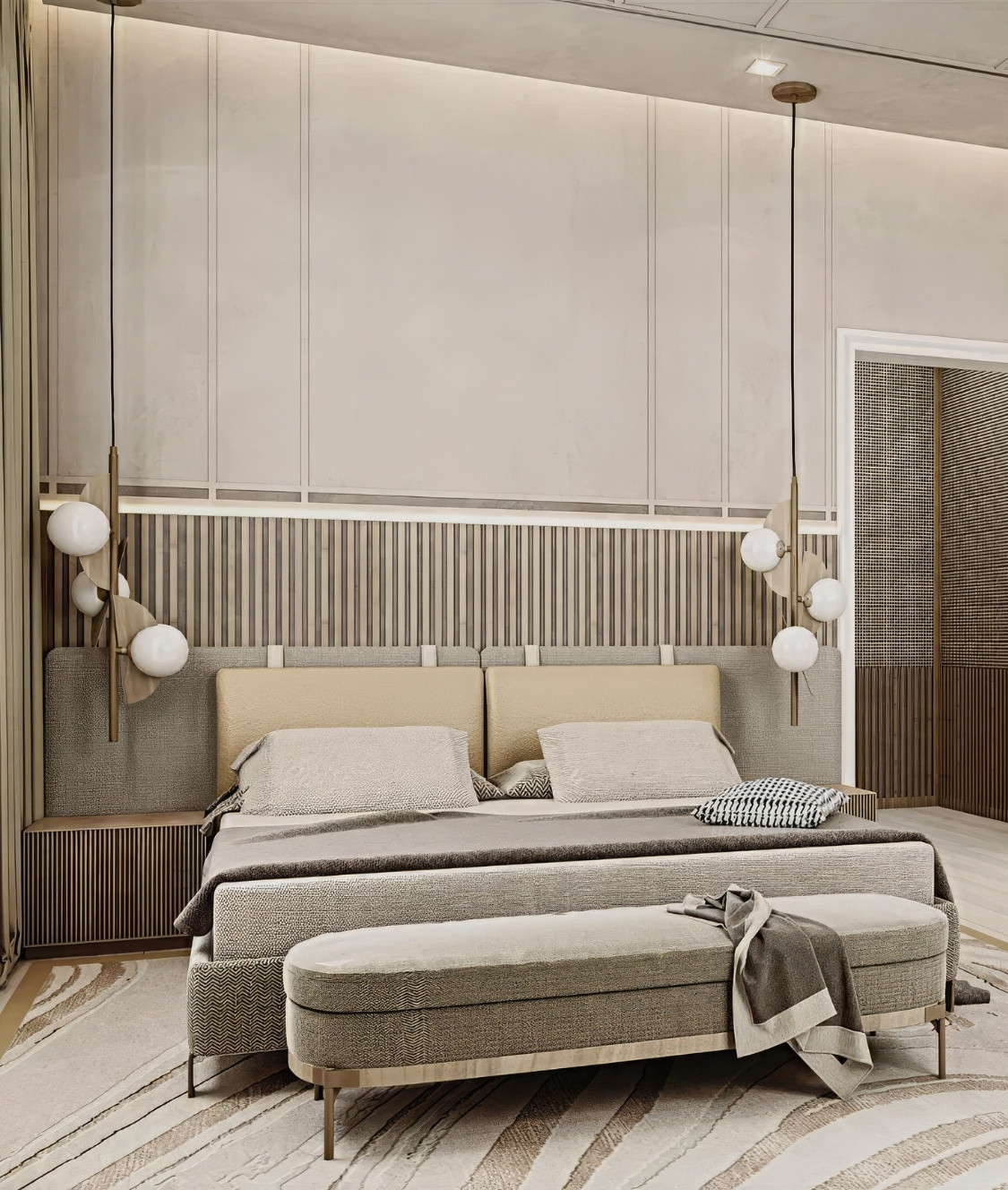 Calm and Cozy Bedroom Design