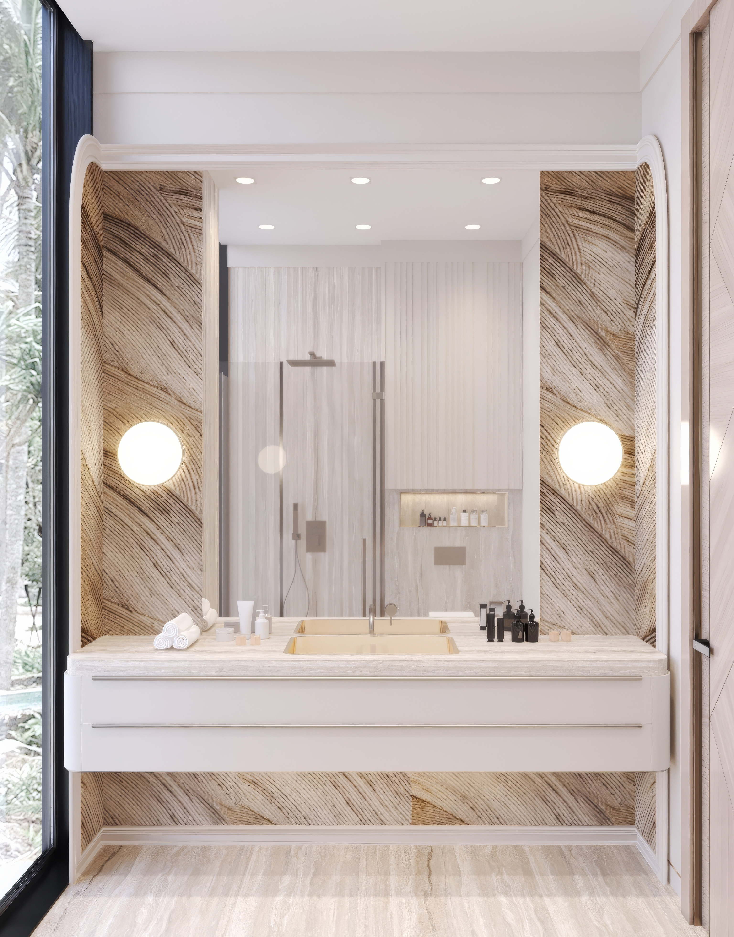 LUXURY BATHROOM INTERIORS DETAILS