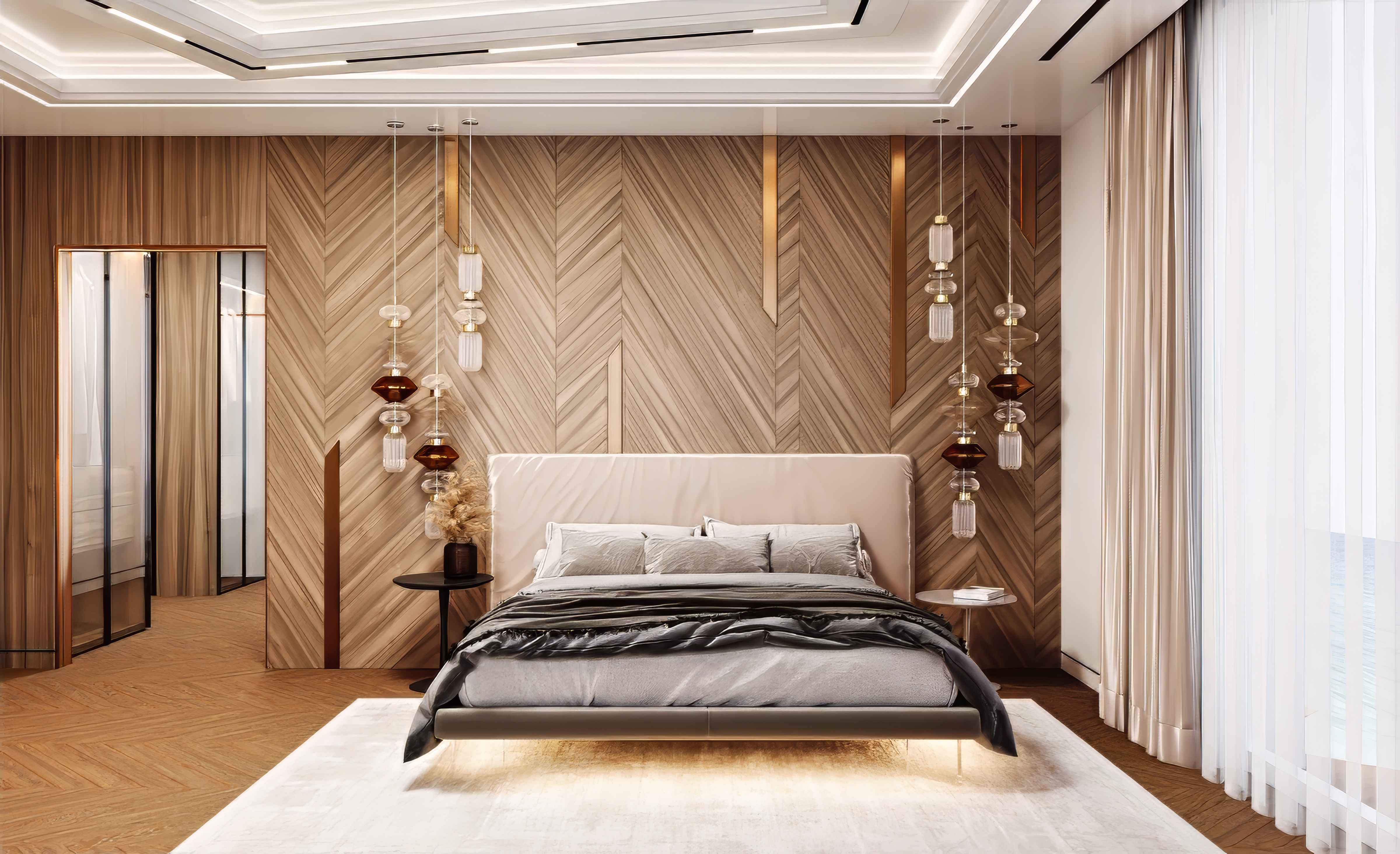 Aesthetic Relaxing bedroom interior Design