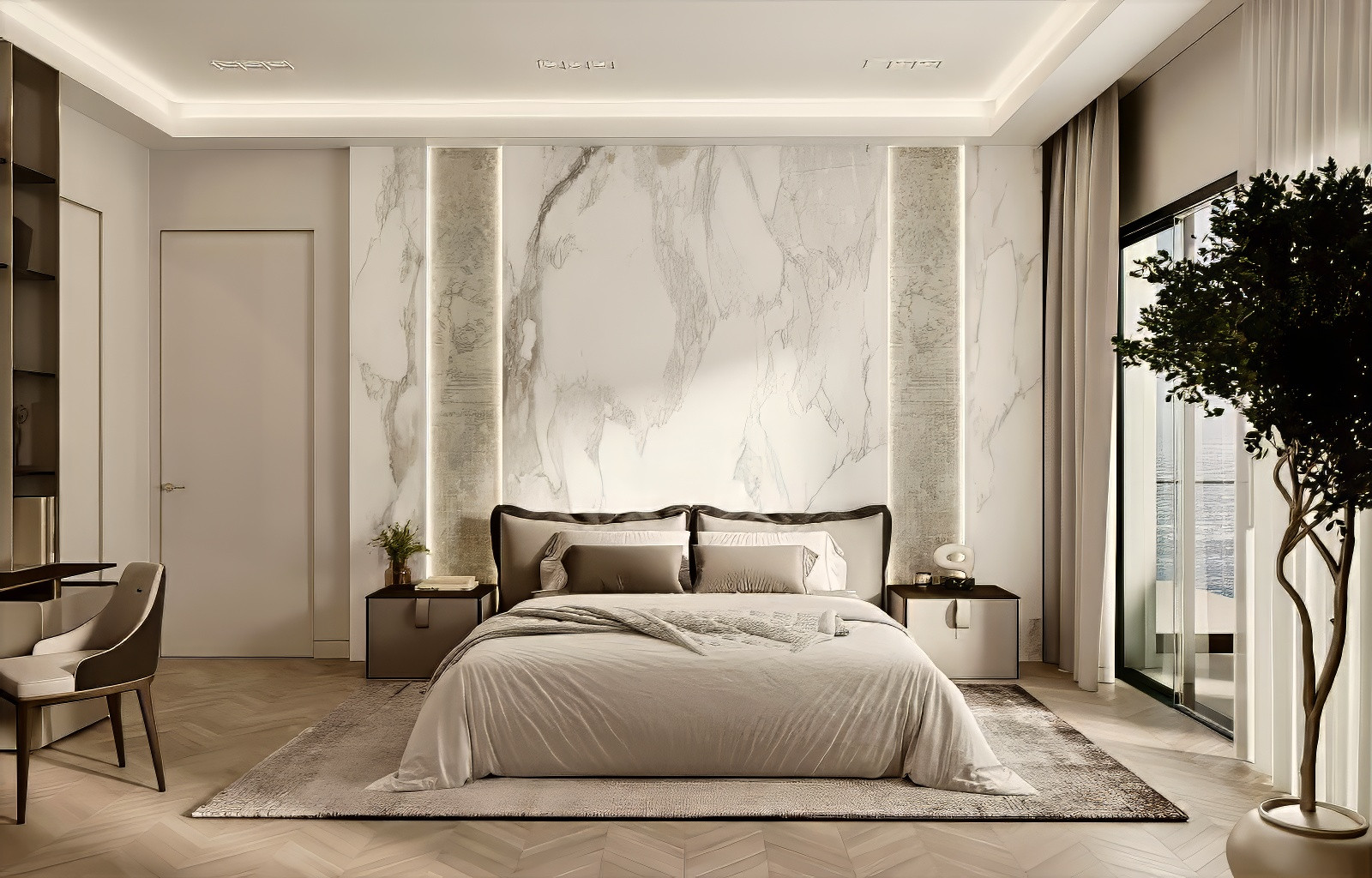 Luxurious Bedroom Design Idea