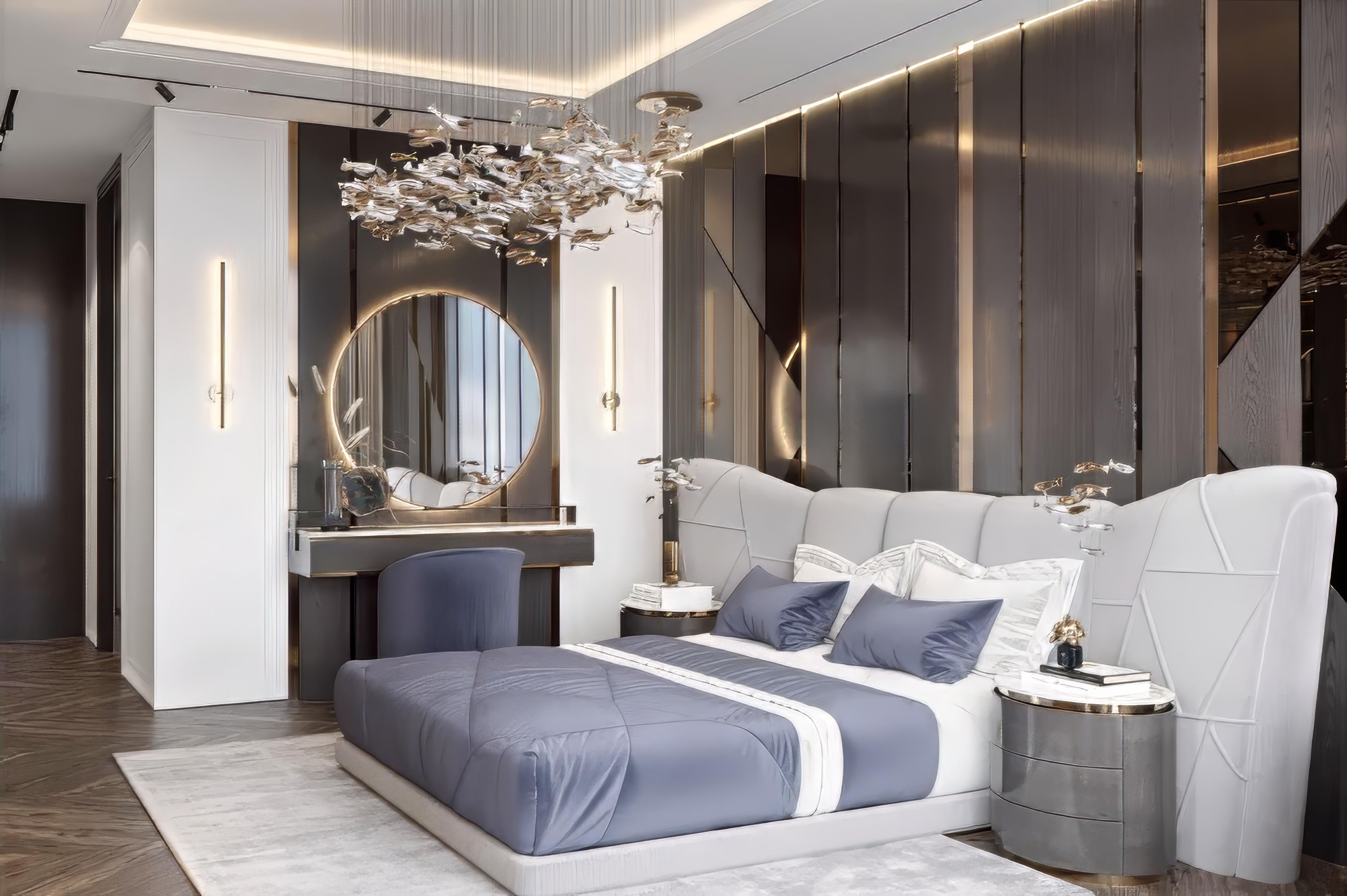 Bedroom Design in Classical Style