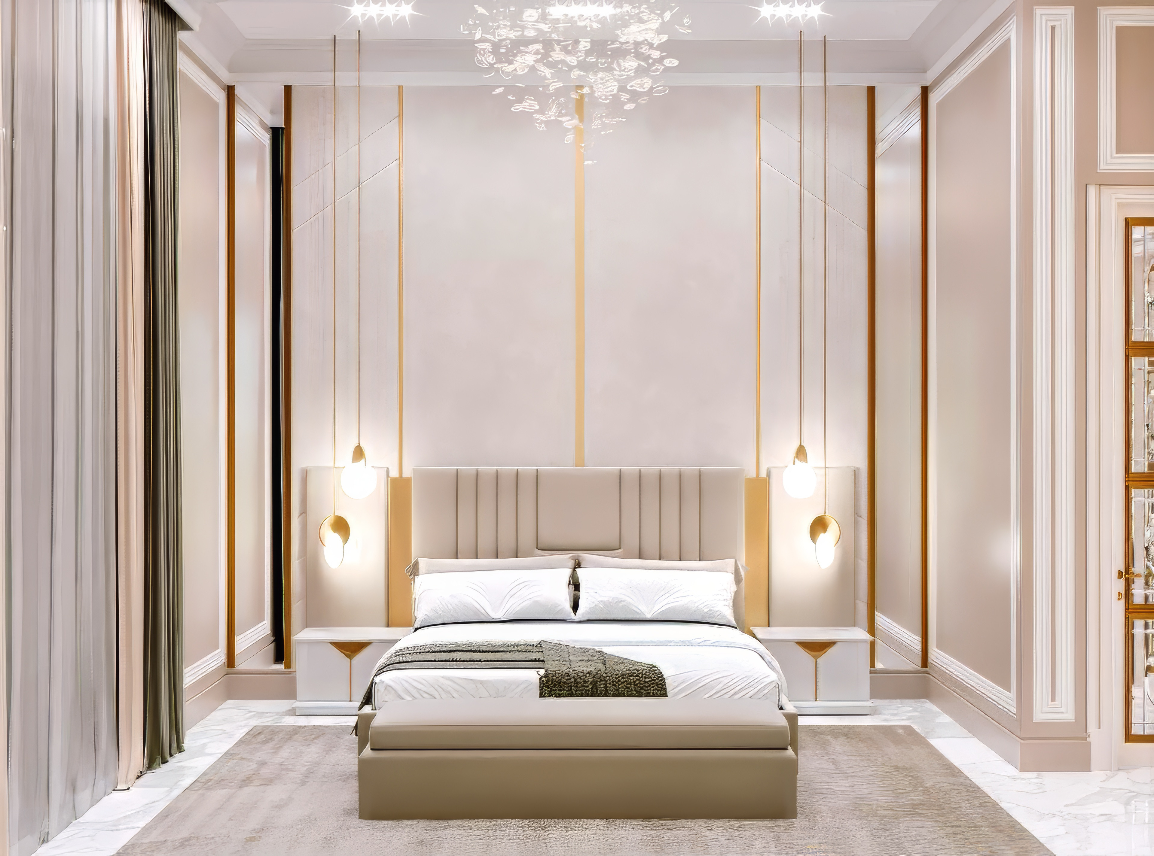 Fantastic bedroom interior